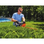 BLACK+DECKER 60V MAX Lithium-Ion Cordless POWERCUT 24 in. Hedge Trimmer with 1.5 Ah Battery and Charger thumbnail 8
