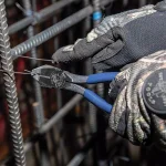 Klein Tools 9 in. Left Handed Ironworker's Rebar Pliers, Spring Loaded, Induction Hardened thumbnail 4