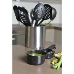 BergHOFF 23-Piece Studio Nylon and Bamboo Kitchen Utensil Set with Storage Tub thumbnail 8