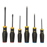 Stanley FATMAX 6-Piece Simulated Diamond Tip Screwdriver Set, Standard and Phillips thumbnail 1