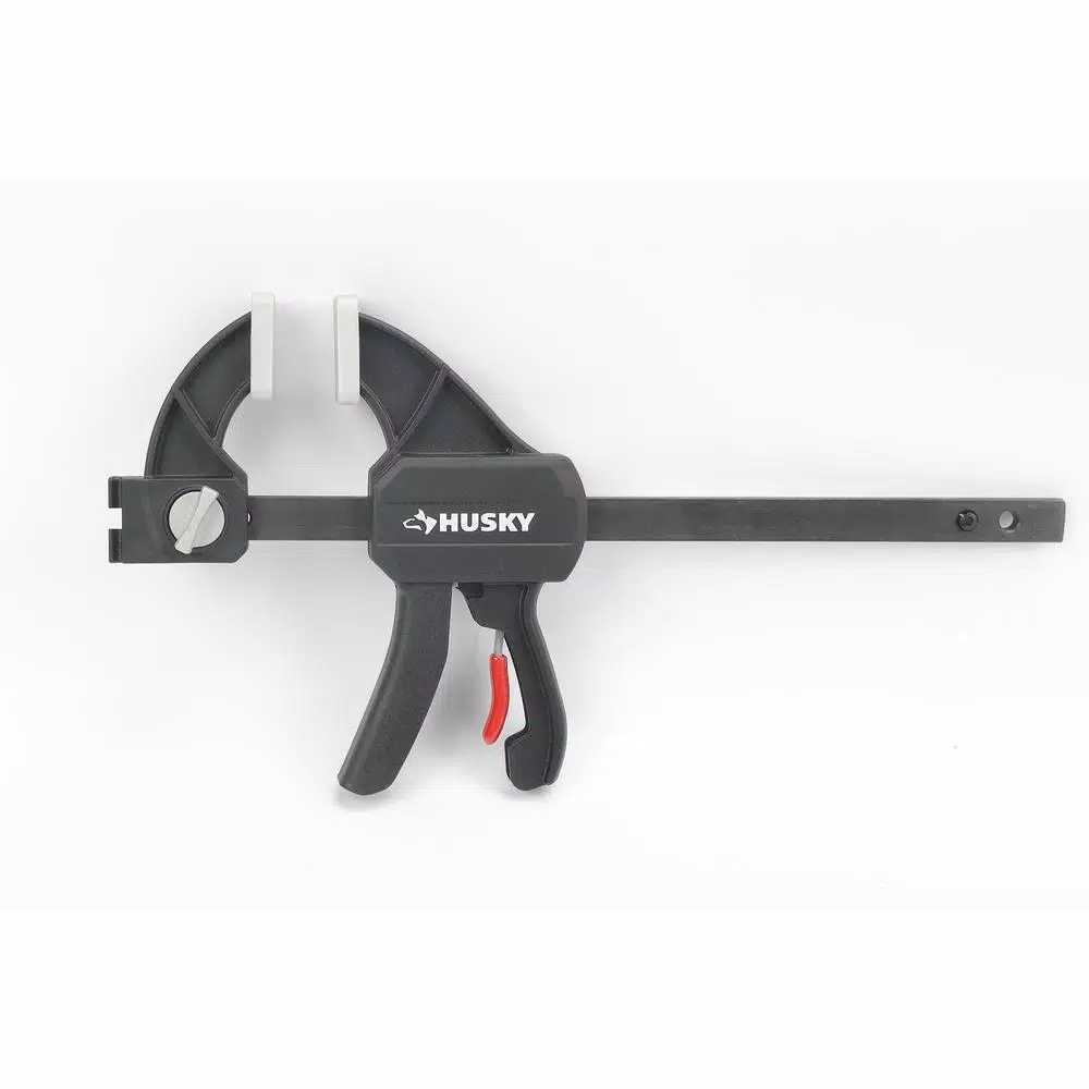 Husky 6-Piece Trigger Clamp Set, 6 in. and 4.5 in. Expandable Clamps
