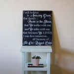 Unbranded Boulder Innovations "I Still Believe In Amazing Grace" 16 x 19 in. Printed Wood Wall Art Sign thumbnail 1