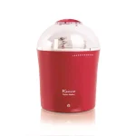 Euro Cuisine 2 Qt. Yogurt Maker with Glass Jar, Stainless Steel Thermometer, and Greek Yogurt Cotton Bag - Red thumbnail 1