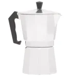 Home Basics 6-Cup Aluminum Stovetop Espresso Machine, Grey thumbnail 9
