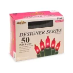 Brite Star Designer Series Pink Mini Light Set, 50-Light Incandescent, Set of 2 thumbnail 2