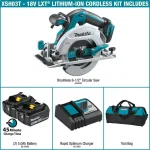 Makita 18V LXT Brushless 6-1/2 in. Cordless Circular Saw Kit with 5.0Ah Battery & Charger thumbnail 2