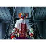 Haunted Hill Farm 5.5 ft. Animatronic Scary Talking Clown Halloween Prop thumbnail 9