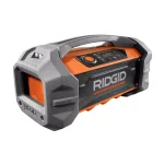 RIDGID 18V Cordless Hybrid Jobsite Radio with Bluetooth and 1.5 Ah Lithium-Ion Battery thumbnail 4