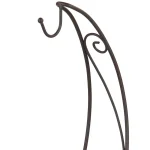 Home Basics Bronze Fruit Basket with Banana Tree Stand, Elegant Scroll Design Steel Fruit Bowl thumbnail 3