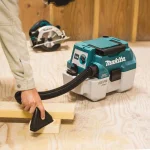Makita 18V LXT Brushless Router, Jig Saw, and 2 Gal. Dust Extractor Combo Kit with 5.0 Ah Battery and Charger thumbnail 3