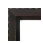 Amanti Art Signore 20.5 in. W x 24.5 in. H Rectangular Bronze Framed Bathroom Vanity Mirror thumbnail 2