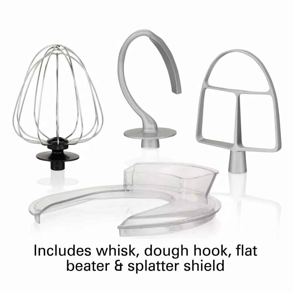 Hamilton Beach 7-Quart 7-Speed Stainless Steel Stand Mixer with 3 Attachments