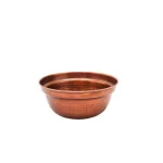 Old Dutch 1 Qt. Round Antique Copper Chafing Dish with Black Iron Stand thumbnail 3