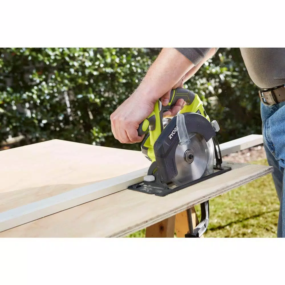 RYOBI 18V ONE+ Cordless 3-Tool Combo Kit with Drill/Driver, Circular Saw, and AirStrike 18-Gauge Brad Nailer