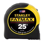 Stanley FatMax 25 ft. Tape Measure with Bonus Fixed Blade Folding Knife Set thumbnail 3