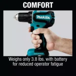 Makita 18V LXT Brushless Cordless 1/2 in. Driver-Drill Kit with 3.0Ah Battery and Charger thumbnail 8