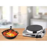 Brentwood Appliances TS-337 1000W Single Burner Electric Hot Plate, Silver thumbnail 8