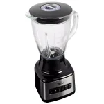 Total Chef 500-Watt 8-Speed Stand Blender with 50 oz. Glass Pitcher, Black thumbnail 1