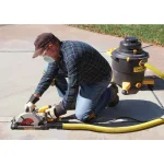 Dustless Technologies DustBuddie Universal Dust Shroud for 7-1/4 in. Worm Drive and Hypoid Circular Saws thumbnail 3