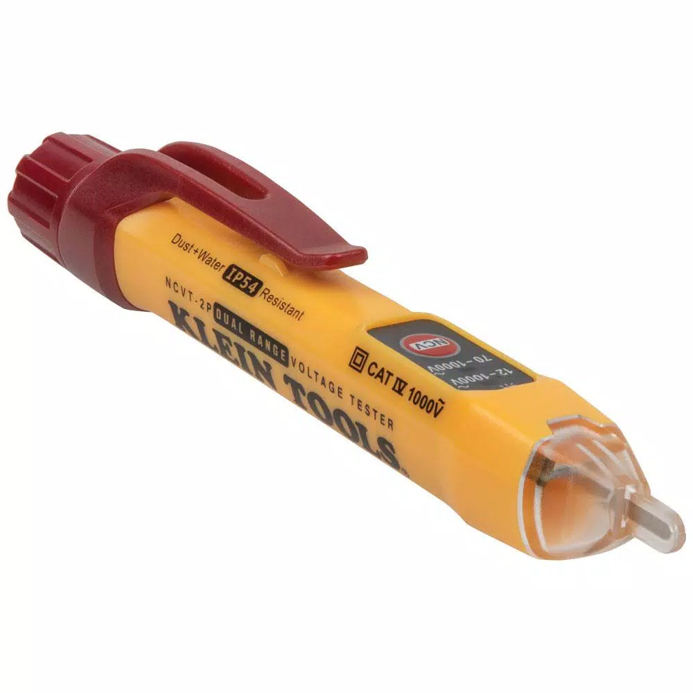 Klein Tools Dual Range Non-Contact Voltage Tester and 11-in-1 Multi-Bit Screwdriver Tool Set