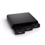 Mind Reader Anchor 36-Capacity K-Cup Storage Drawer - Black Coffee Pod Organizer with Heat-Resistant Top thumbnail 4