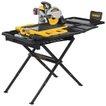 DEWALT 10 in. High Capacity Wet Tile Saw with Stand, 15 Amp Corded Specialty Saw thumbnail 1
