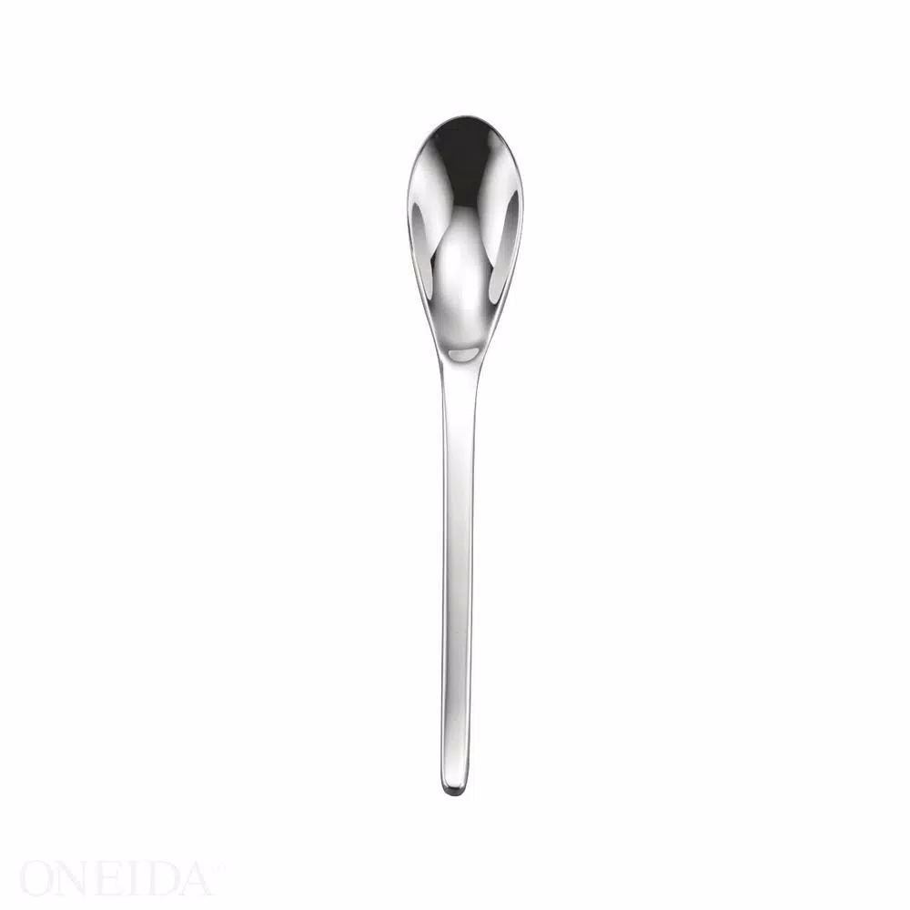 Oneida Apex 18/10 Stainless Steel Oval Soup and Dessert Spoons, Set of 12