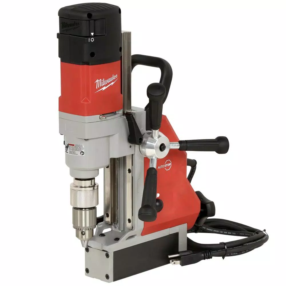 Milwaukee 13 Amp 1-5/8 in. Magnetic Drill Kit with 2-Speed Gearbox