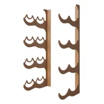 DI PRIMA USA Eagle Edition 8-Bottle Wall Mounted Double Row Wine Rack thumbnail 3