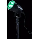 Home Accents Holiday Green LED Spotlight Outdoor Holiday Decoration with Swivel Head and Adjustable Neck thumbnail 3