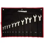 Husky Master SAE Flex Head Ratcheting Wrench Set, 12-Piece thumbnail 2