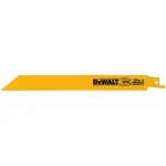 DEWALT 8 in. 18 TPI Demolition Reciprocating Saw Blade, Bi-Metal, 5-Pack thumbnail 4