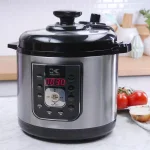 Kalorik Perfect Sear 6.25 Qt. Electric Pressure Cooker, Slow Cooker & Steamer - Black Stainless Steel thumbnail 6