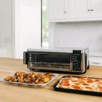 Ninja Foodi Digital Air Fry Oven, Stainless Steel Convection Toaster Oven with Flip-Away Storage thumbnail 2