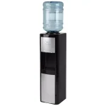 Vitapur Top Load Water Cooler Dispenser, Cold & Room Temperature, 3-5 Gal., Black/Platinum thumbnail 1