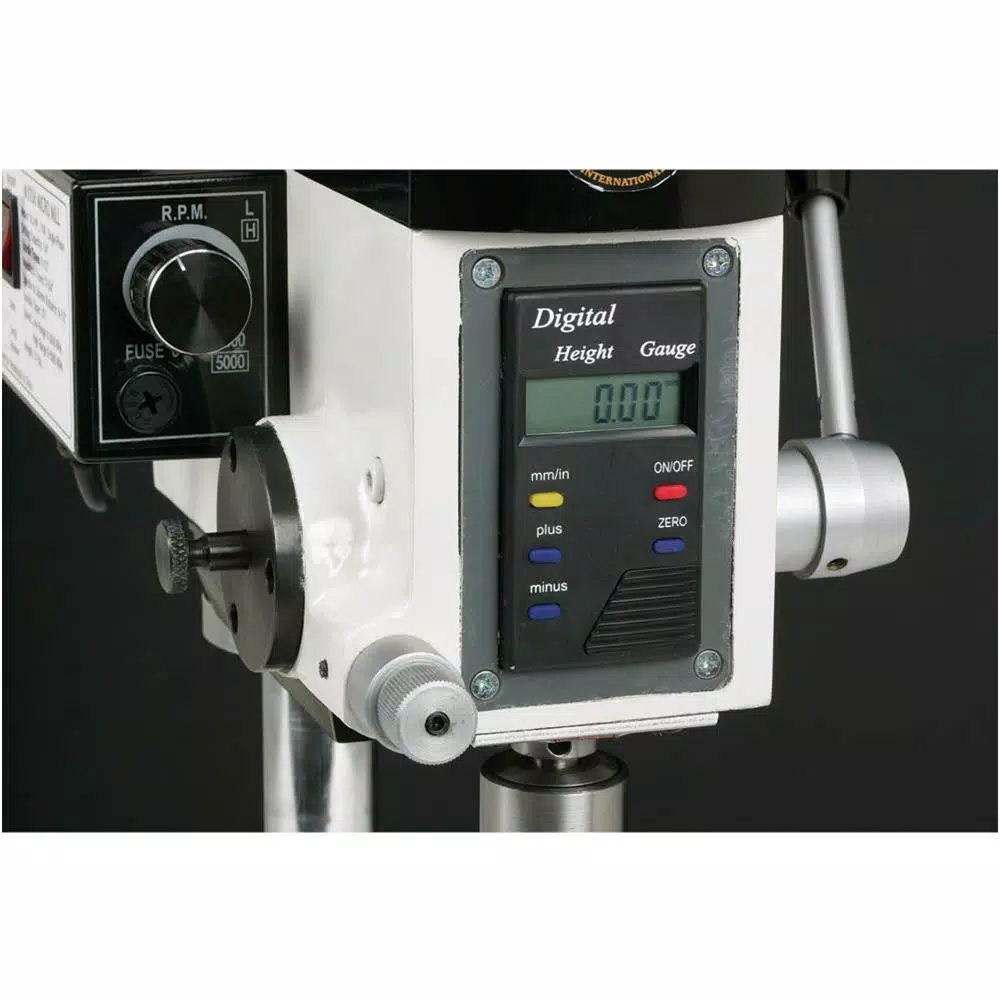 Shop Fox Micro Milling Machine with Digital Depth Readout and Variable Speed Control