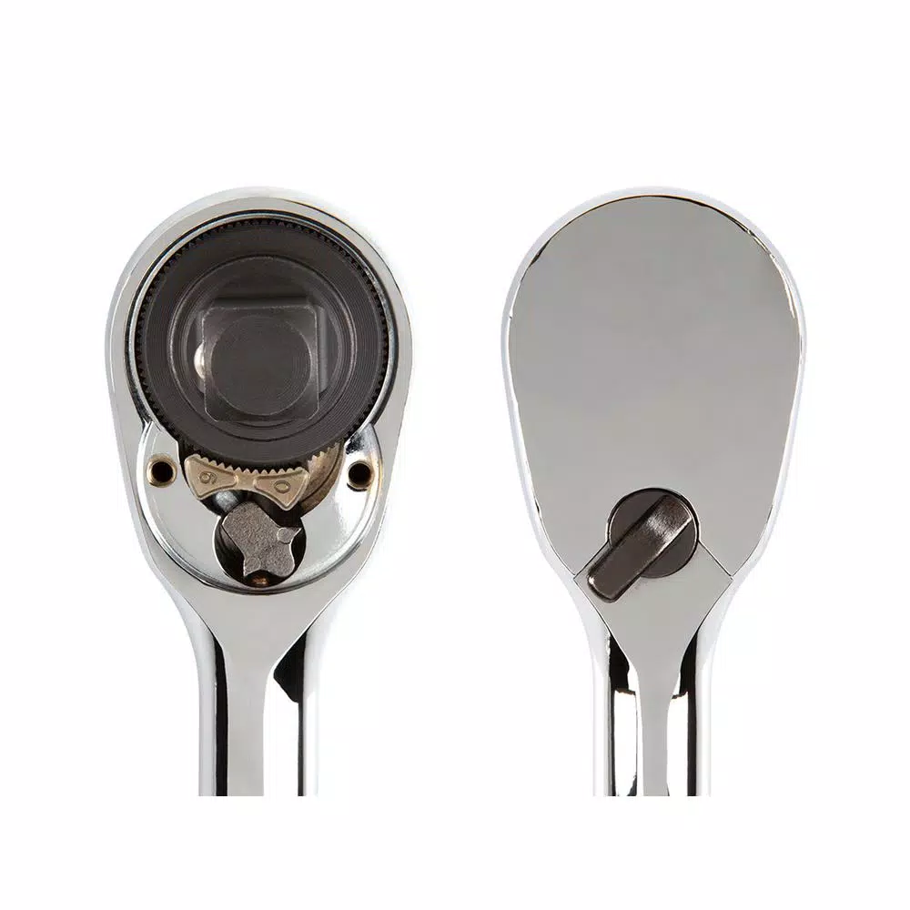 Tekton 3/8 in. Drive x 8 in. Ultra-Compact 90-Tooth Ratchet