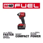 Milwaukee M18 FORCE LOGIC 750 MCM Crimper Kit with M18 FUEL Hammer Drill & Impact Driver Combo thumbnail 6