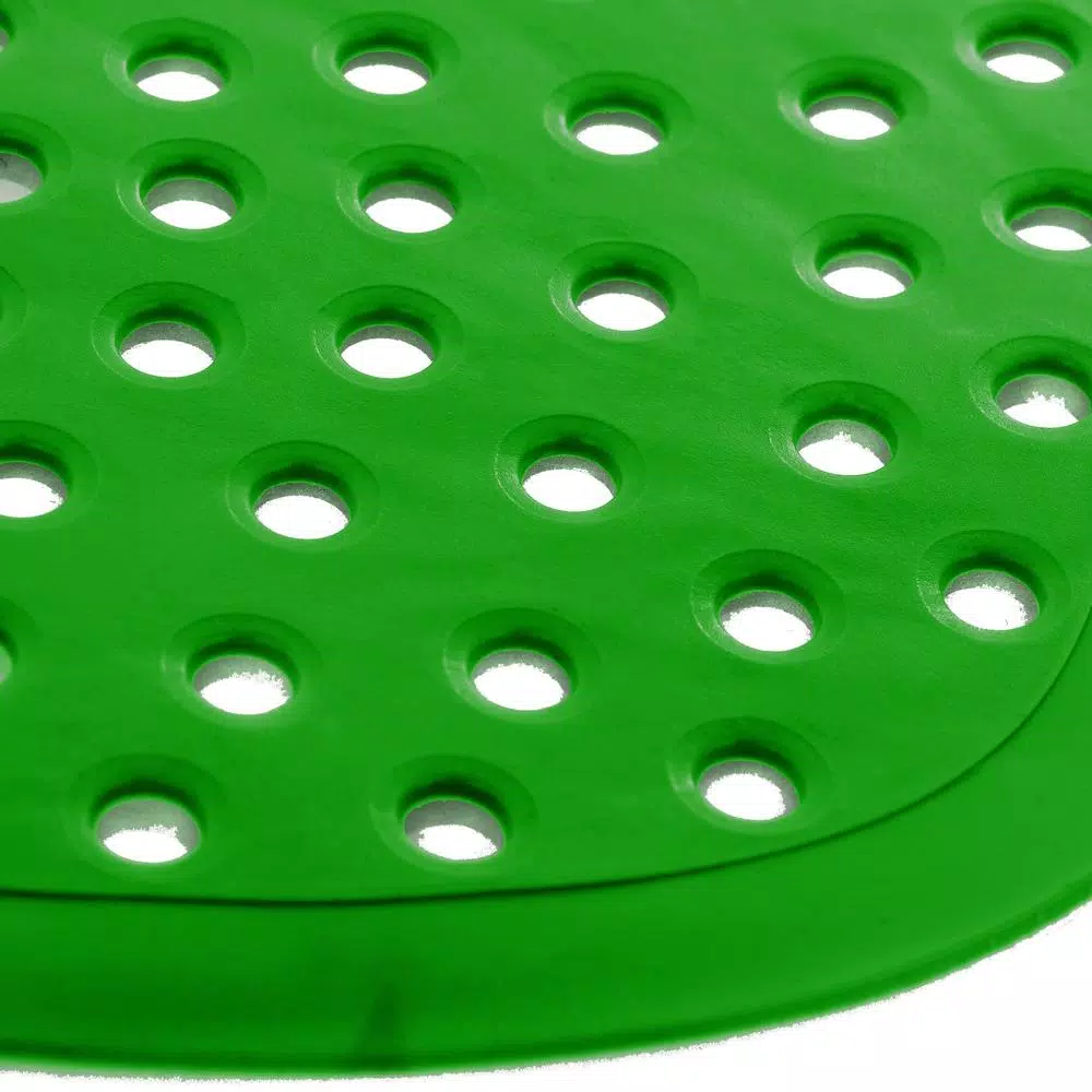 Alpine Industries Green Apple Flat Anti-Splash Urinal Screen, 10-Pack