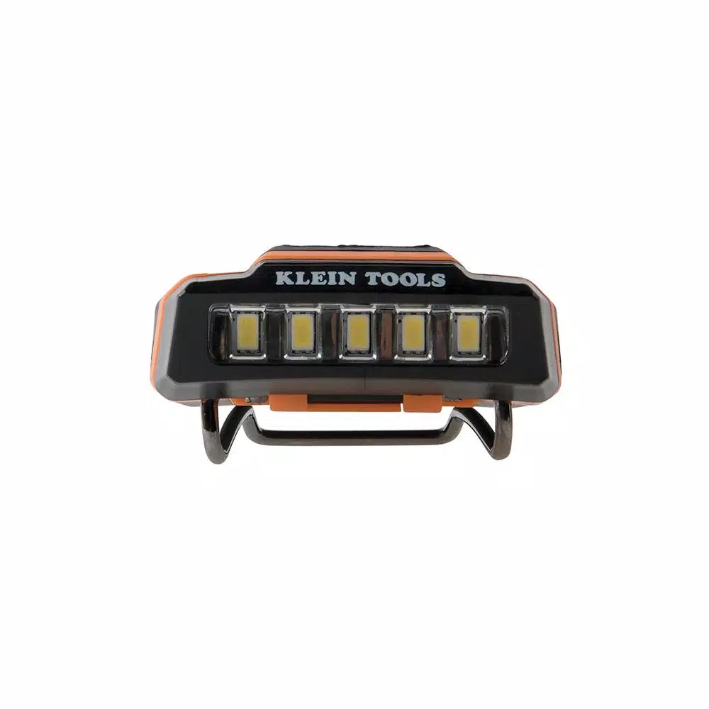Klein Tools Cap Visor LED Light, 125 Lumens, 5-LED Clip-On Headlamp