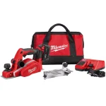 Milwaukee M18 18V Lithium-Ion 3-1/4 in. Cordless Planer Kit with 3.0 Ah Battery, Charger, and Tool Bag thumbnail 1