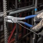 Klein Tools 9 in. Left Handed Ironworker's Rebar Pliers, Spring Loaded, Induction Hardened thumbnail 7