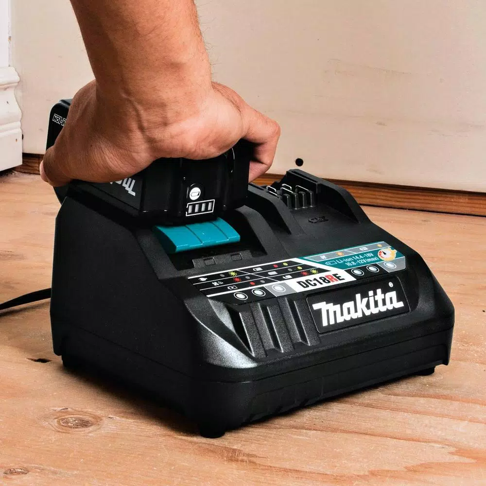 Makita DC18RE 18V LXT and 12V MAX CXT Lithium-Ion Rapid Optimum Charger