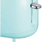 Brentwood Appliances TS-270BL Retro 2-Slice Blue Extra-Wide Slot Toaster thumbnail 3
