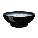 Denby Halo 9.25 in. Stoneware Medium Serving Bowl - Blue/Black thumbnail 1
