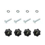 POWERTEC 7-Star T-Track Knob Kit with 1/4 in.-20 Threaded Knobs, Bolts, and Washers (Set of 4) thumbnail 1