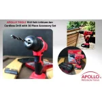 Apollo 10.8V Cordless 3/8 in. Drill/Driver with 30-Piece Accessory Set thumbnail 5