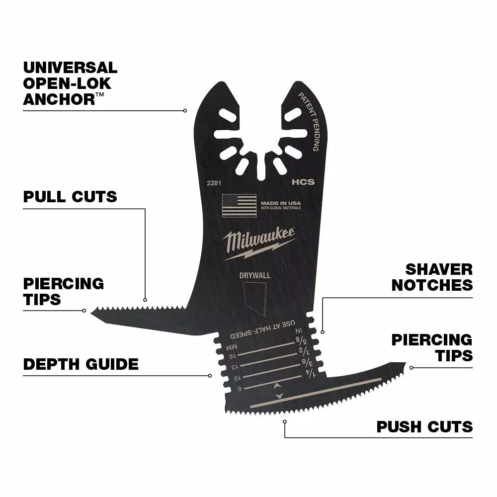 Milwaukee OPEN-LOK 29-Piece Oscillating Multi-Tool Blade & Sandpaper Variety Pack
