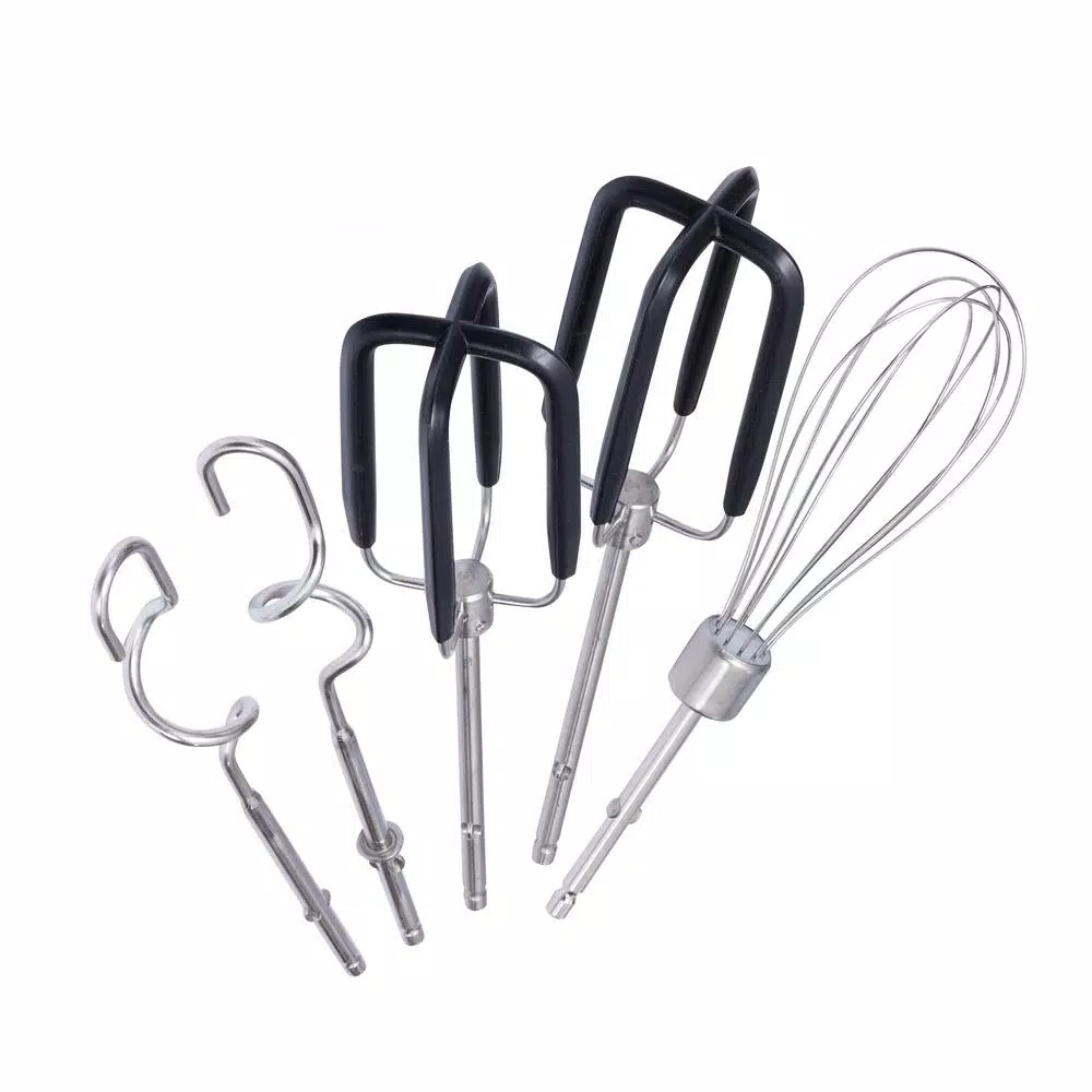 Hamilton Beach Professional 7-Speed Electric Hand Mixer with SoftScrape Beaters and Storage Case, Silver