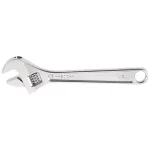 Klein Tools 8 in. Extra Capacity Adjustable Wrench, 1-1/8 in. Opening thumbnail 1